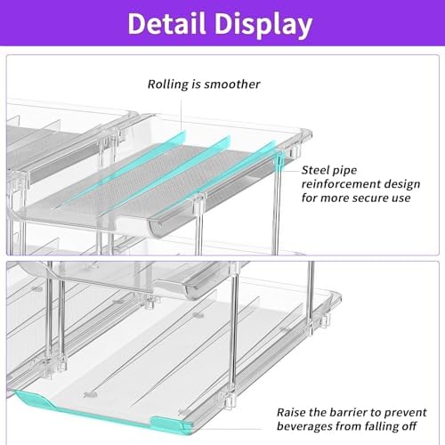 Can Organizer for Pantry, 4-Tier Modular Can Storage Rack - Image 4