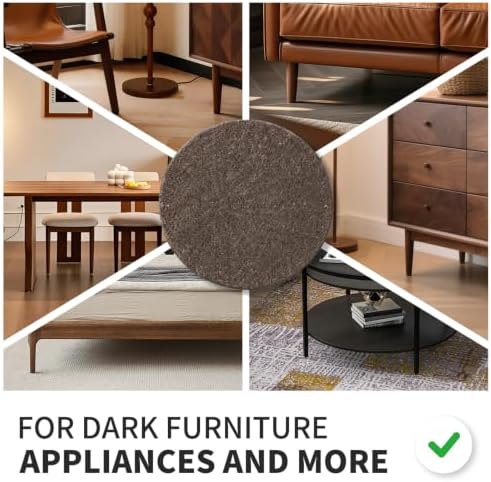 Felt Furniture Pads for Hardwood Floors -Yelanon Felt Pads for Chair Legs - Image 4