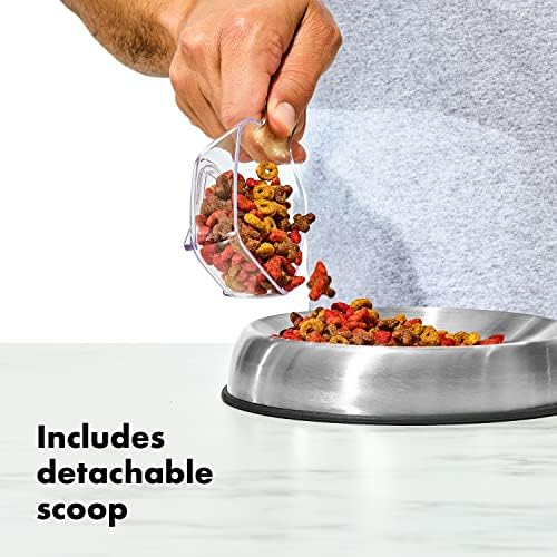 OXO Good Grips Pet POP Container, 4.4 qt/4.2 L with Scoop - Image 6