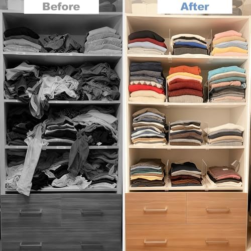 Tall Shelf dividers Closet Organizers: 11-inch (Higher Version) - Image 5