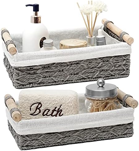Storage Wicker Basket for Organizer Baskets for Shelves Organizing by Unknown