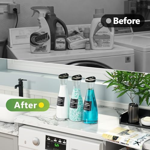 3 Pack Laundry Detergent Dispenser Container No Tray, 54OZ Laundry Soap Dispenser - Image 4