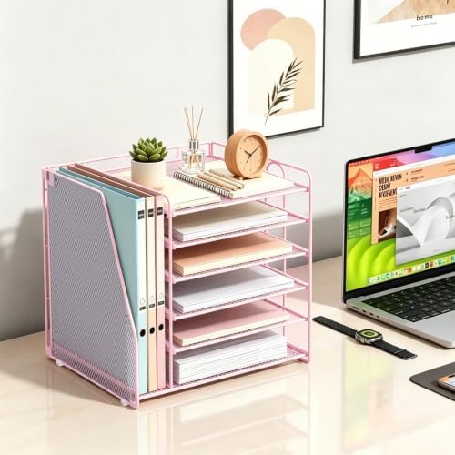 gianotter 6-Tier Paper Organizer With Magazine Holder - Image 2