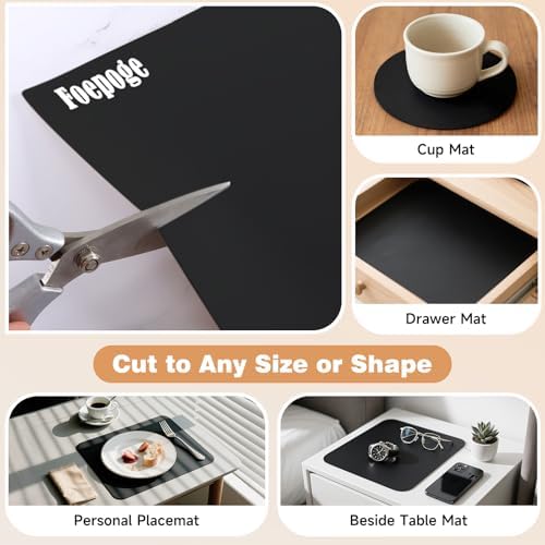 49.2" x 15.7" Large Silicone Mat for Kitchen Counter Protector, Cuttable - Image 4