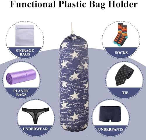 TOGETRUE Plastic Bag Holder, Wall Mount Plastic Bag Organizer Dispenser - Image 4