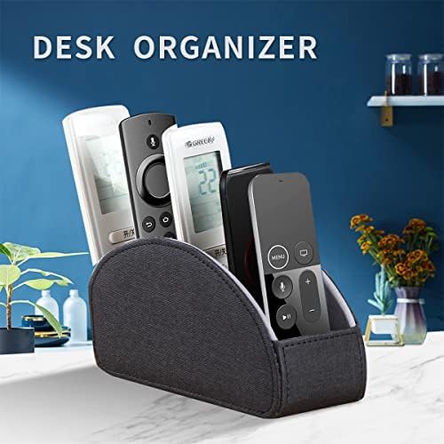 TV Remote Control Holder, Remotes Caddy for Table Desk Nightstand Organizer - Image 2