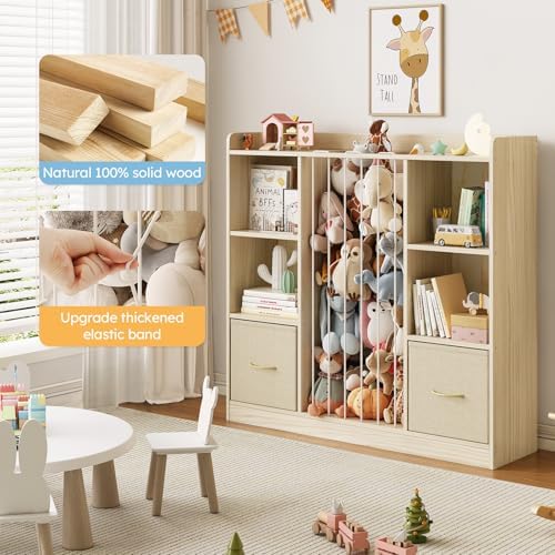 EXPERLAM Toy Storage Organizer with Stuffed Animal Storage - Image 5