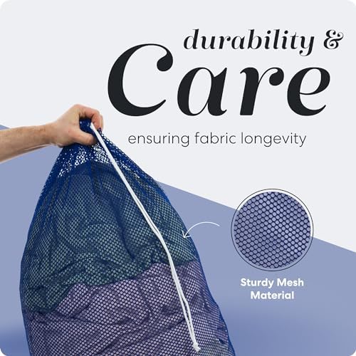 Handy Laundry Mesh Laundry Bags 2 Pack, XL 24x36 in, Heavy Duty Nylon - Image 4