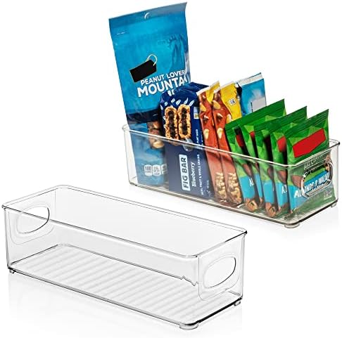ClearSpace Plastic Pantry Organization and Food Storage Bin – Great Kitchen Organization and Kitchen Storage – Fridge Organizer Bins, Pantry Storage – 6 Pack - Image 2