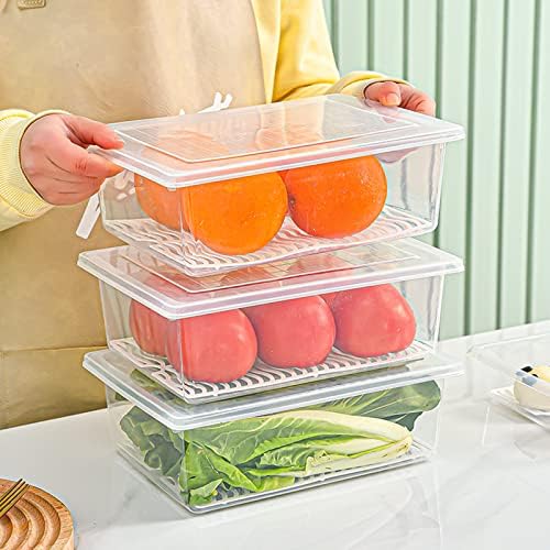 4PCS Food Storage Container, Plastic Food Containers X-Large - Image 5