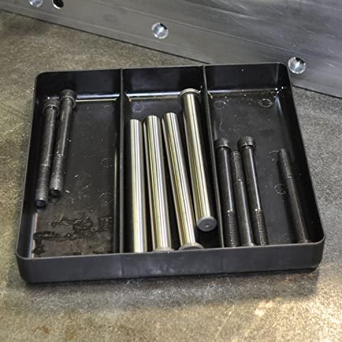 Ernst Manufacturing Toolbox Tray: Stackable Tray in Orange with 3 Compartments - Ideal for Trades, Mechanics, Electricians, Plumbers, Household Use, Hobbies, and More - Heavy Duty - Made in the USA - Image 6