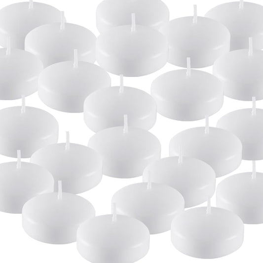 Mini Spell Chime Taper Candle Set of 20, 4 Inch Tall Unscented Rituals Candles for Altar Meditation Supplies Rituals (White, Set of 24)