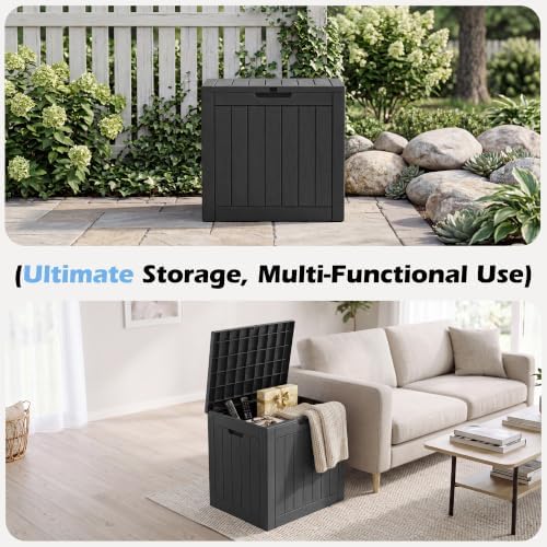 Outdoor Storage Box Waterproof, 32 Gallon Deck Box for Patio Storage - Image 6