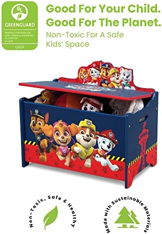 Delta Children Deluxe Toy Box, PAW Patrol - Image 3