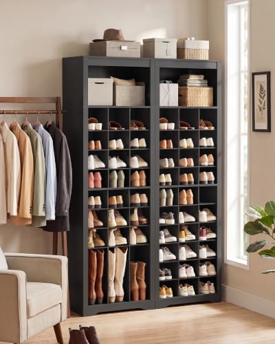 VASAGLE Tall Shoe Storage Cabinet, 10‑Tier, Holds Up to 30 Pairs of Shoes - Image 2