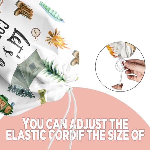 2PCS Camping Plastic Bag Holder, Camping Gifts for Women Mom, Camper Decor - Image 4