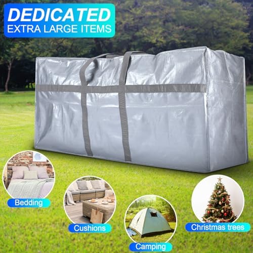Windyun 4 Pack 57 Gallon Extra Large Moving Bags XXL Heavy Duty Storage Bag - Image 6