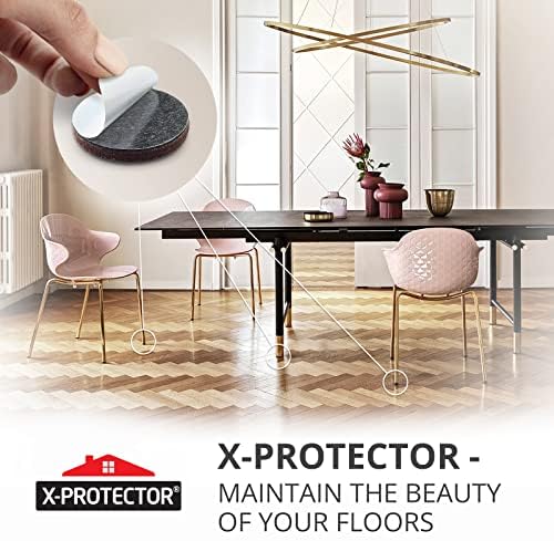 24 Heavy-Duty Felt Furniture Pads 1.5” 1/4” Thick X-Protector! Felt Pads - Image 5