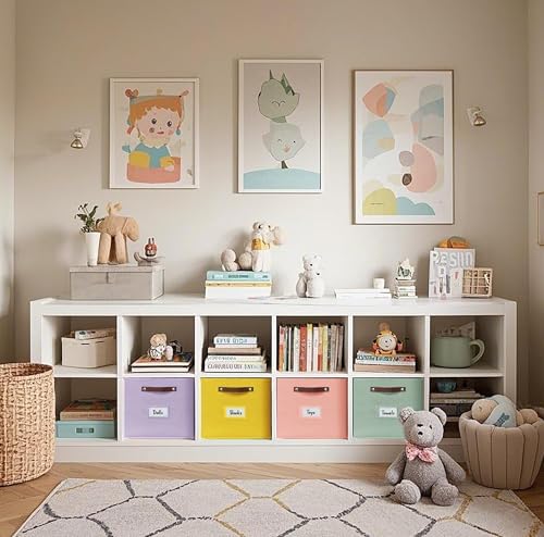DECOMOMO Storage Bins, Storage Baskets for Shelves - Image 7
