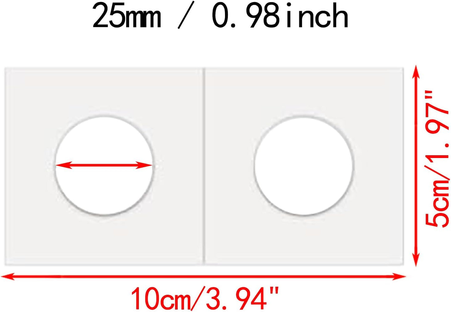 200 PCS Premium Cardboard Coin Flips 2 x 2 inch Coin Collection Supplies for Quarter, Mylar Coin Flips Coin Holders for Collectors (Quarter Coin Flips)