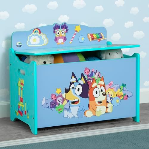 Delta Children – Bluey Deluxe Toy Box - Image 2