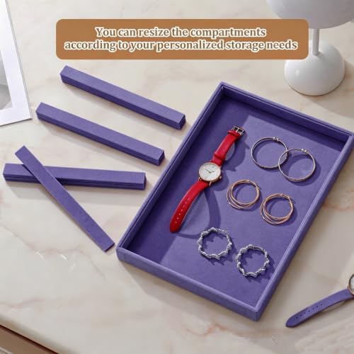Large Velvet Jewelry Tray Display Drawer Inserts 2 Pack - Image 5