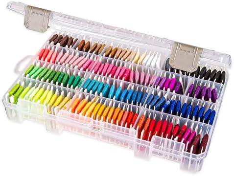 ArtBin Floss Finder Box, Embroidery Floss Organizer, Clear by ArtBin