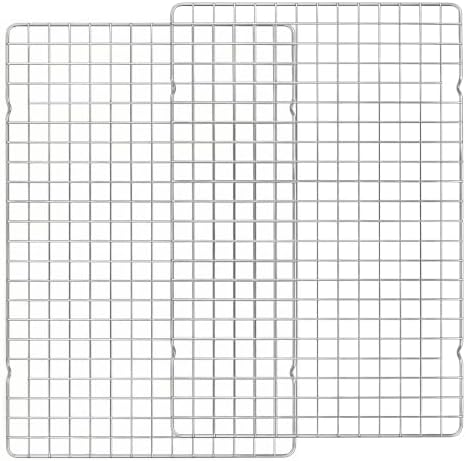 10"x15" Cooling Racks for Cooking & Baking, 2PCS Wire Rack by Unknown