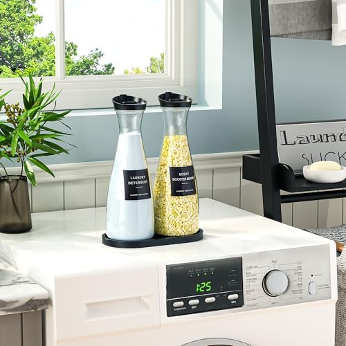 2 Pack Laundry Detergent Dispenser Container, 54OZ Laundry Soap Dispenser - Image 2