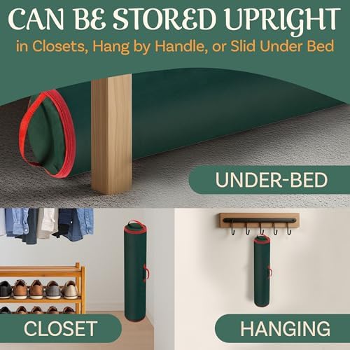 Elf Stor Wrapping Paper Storage Bag, Green, 40” x 9” - Image 6