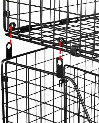 2-Tier Stackable Can Organizer for Pantry Shelves, 2 Pack Soda Can Organizer with 4 Adjustable Dividers, Kitchen Can Storage Organizer, Wire Drink Organizer, Metal Can Dispenser for Cabinets Shelf - Image 7