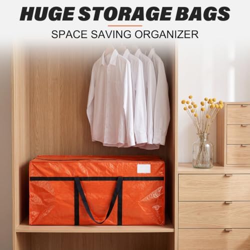 Windyun 4 Pack 75 Gallon Extra Large Moving Bags XXL Heavy Duty Storage Bag - Image 5
