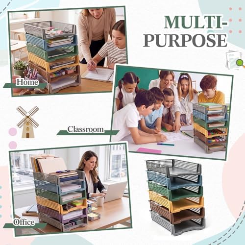 Geetery Turn in Trays Classroom, Cottage Color, Set of 6 - Image 5
