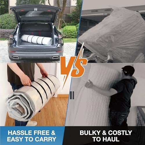 Foam Mattress Vacuum Bag with 4 Adjustable Straps, Twin/Twin XL - Image 3