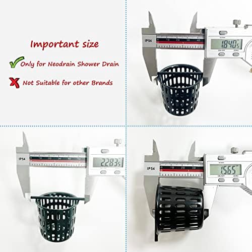 Neodrain Black Strainer-Hook,Only Fit Neodrain Shower Drain - Image 3
