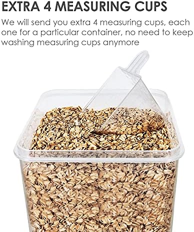 Vtopmart Extra Large Airtight Food Storage Containers, 6.5L, 4 Pcs - Image 5