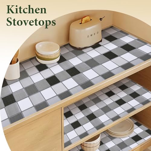 Drawer and Shelf Liner for Kitchen Cabinet: 23.6 in X 30 Ft Non Slip - Image 3