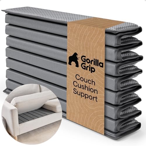 GORILLA GRIP Couch Cushion Support Board for Sagging Armchairs, 23x19 Gray by GorillaGrip