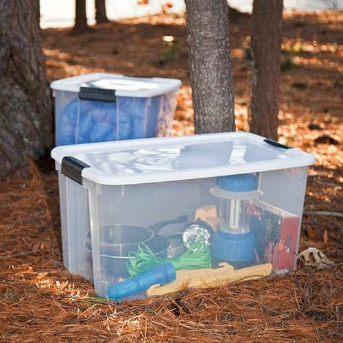 Sterilite Ultra Latch Box with Lids for Home and Office, 70 Quart, 12-Pack - Image 4