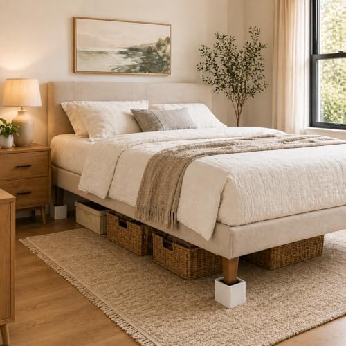 BTSD-home Bed Risers 3 Inch, 4 Pack - Image 5