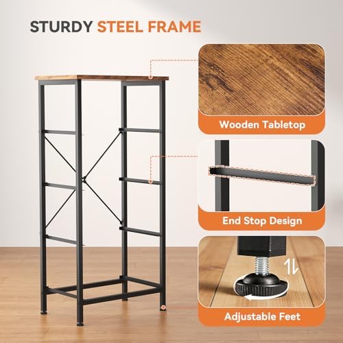 Sweetcrispy Dresser for Bedroom, 4 Drawer Storage Cabinet, Tall Nightstand - Image 6