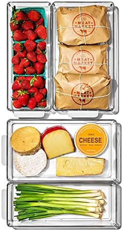 OXO Good Grips 4-Piece Fridge Storage Bin Starter Set - Image 2