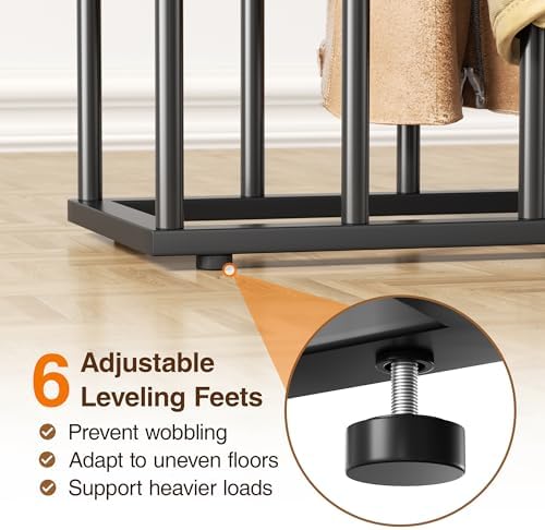 Freestanding Boot Rack, Shoe Storage Organizer Fit for 10 Pairs, Black - Image 3