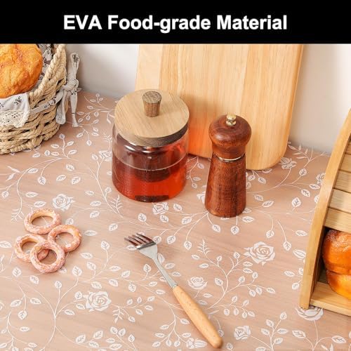 Cooyes Shelf Liner Non-Adhesive EVA Cabinet & Drawer Liner 17.5" x 120" - Image 2