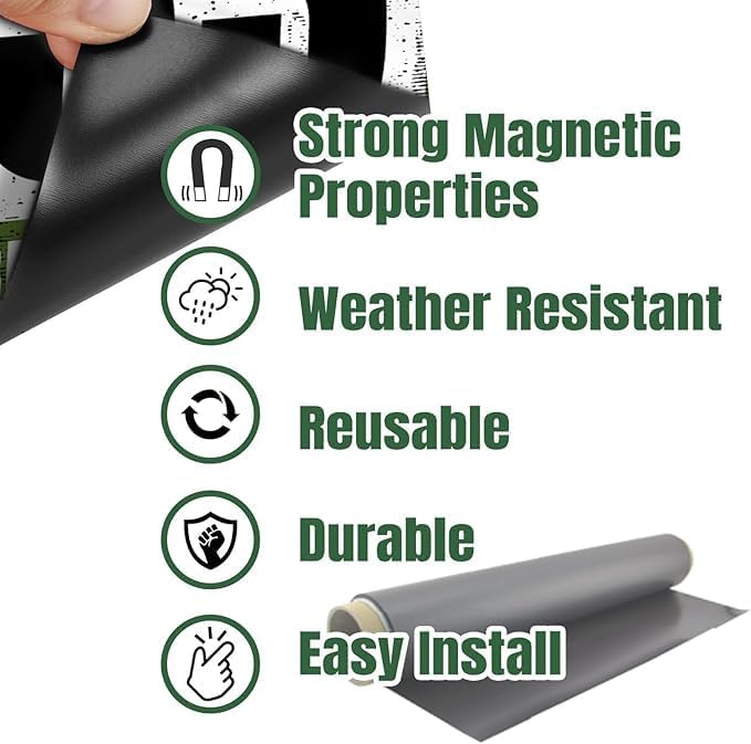 KETABAO – 8" Create Your Own Heart Photo Magnet – Customized Magnetic Photo Frames for Refrigerators, Storage Cabinets and Cars