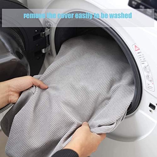Kisoy Stuffed Animal Storage Bean Bag Chair Cover (No Filler) Washable - Image 6