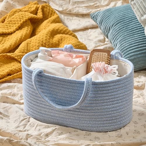 Diaper Caddy Organizer, Gift Basket for Baby Shower, Newborn Essentials - Image 3
