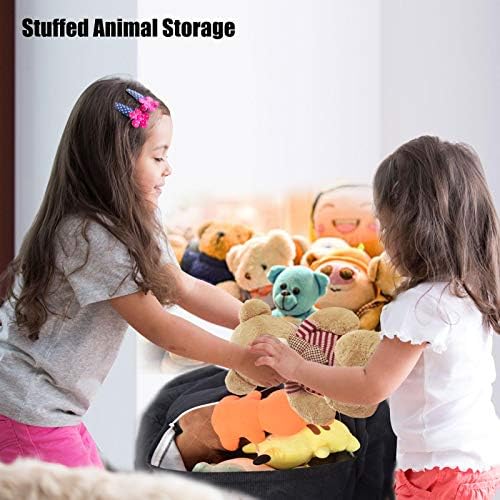 Stuffed Animal Storage Bean Bag Chair Cover (No Filler) Washable - Image 5