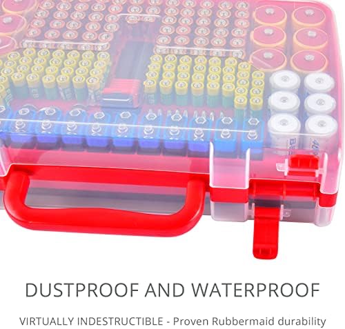Battery Organizer Storage Case with Tester for 269 Batteries, Double Sides - Image 4