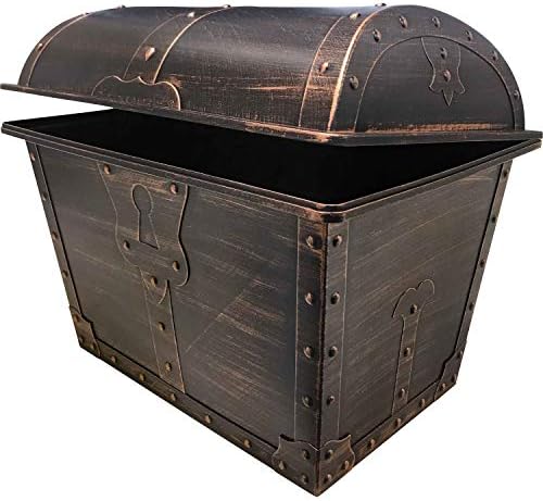 Teacher Created Resources Large Plastic Treasure Chest Classroom Rewards Pirate Party Goody Box (TCR8759) (Pack of 6) by TeacherCreatedResourcesOS